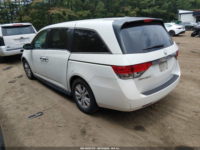 2015 Honda Odyssey Ex-l მანქანა იყიდება აუქციონზე, vin: 5FNRL5H66FB111148, აუქციონის ნომერი: 45357478