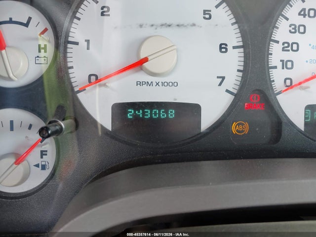 Продаж на аукціоні авто 2004 Dodge Ram 1500 Slt/laramie, vin: 1D7HA18D14S543290, номер лоту: 45357614