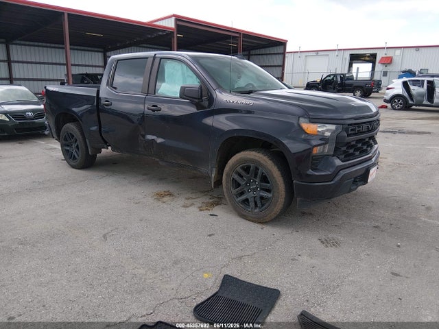 45357692 :رقم المزاد ، 1GCPDBEK2NZ605424 vin ، 2022 Chevrolet Silverado 1500 4wd  Short Bed Custom مزاد بيع