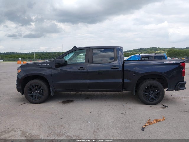 45357692 :رقم المزاد ، 1GCPDBEK2NZ605424 vin ، 2022 Chevrolet Silverado 1500 4wd  Short Bed Custom مزاد بيع