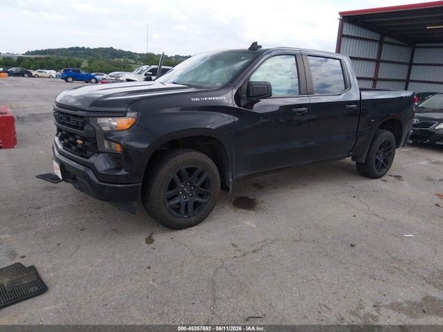 45357692 :رقم المزاد ، 1GCPDBEK2NZ605424 vin ، 2022 Chevrolet Silverado 1500 4wd  Short Bed Custom مزاد بيع