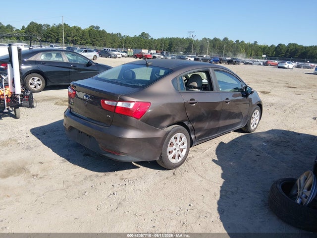 KIA RIO EX 2016 KNADN4A30G6665276 Image 4