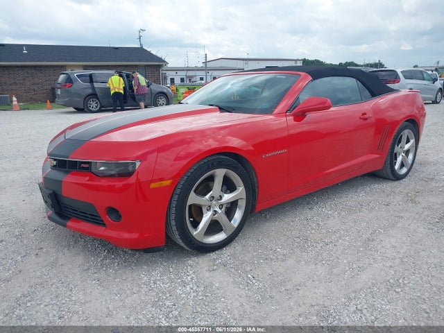 Chevrolet Camaro 2lt 2015 2G1FF3D39F9298747 Image 2