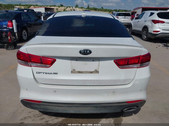 Продаж на аукціоні авто 2018 Kia Optima Lx, vin: 5XXGT4L32JG184831, номер лоту: 45357724