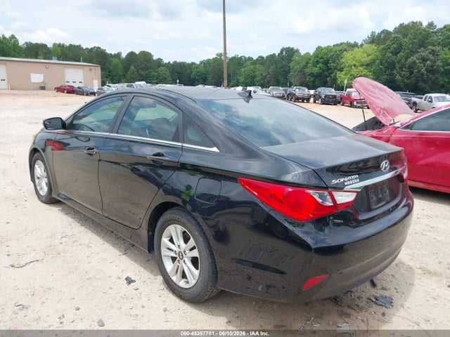 2014 Hyundai Sonata Gls მანქანა იყიდება აუქციონზე, vin: 5NPEB4AC7EH895397, აუქციონის ნომერი: 45357781