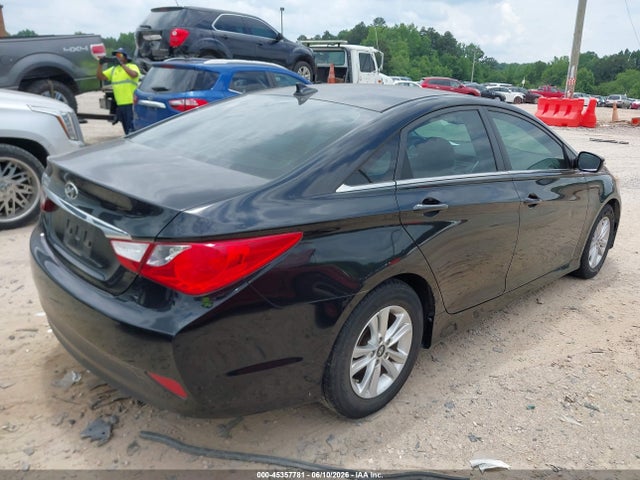 2014 Hyundai Sonata Gls მანქანა იყიდება აუქციონზე, vin: 5NPEB4AC7EH895397, აუქციონის ნომერი: 45357781