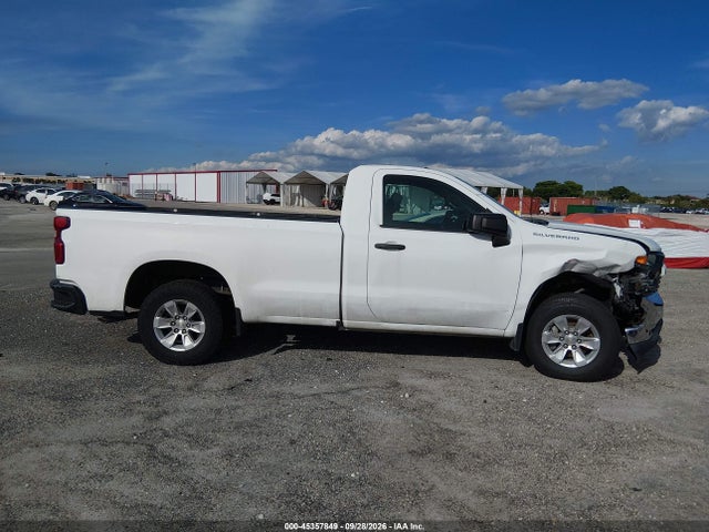 Aukcja sprzedaży 2021 Chevrolet Silverado 1500 2wd  Long Bed Wt, vin: 3GCNWAEFXMG358120, numer aukcji: 45357849