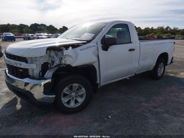Aukcja sprzedaży 2021 Chevrolet Silverado 1500 2wd  Long Bed Wt, vin: 3GCNWAEFXMG358120, numer aukcji: 45357849