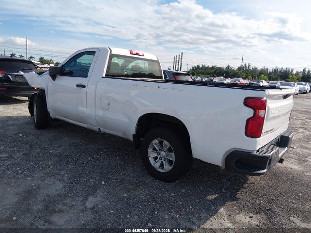 Aukcja sprzedaży 2021 Chevrolet Silverado 1500 2wd  Long Bed Wt, vin: 3GCNWAEFXMG358120, numer aukcji: 45357849