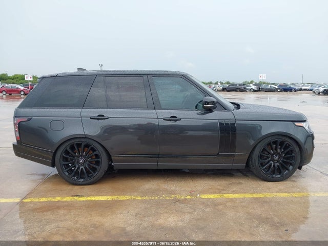 45357911 :رقم المزاد ، SALGS2FE2HA354091 vin ، 2017 Land Rover Range Rover 5.0l V8 Supercharged مزاد بيع
