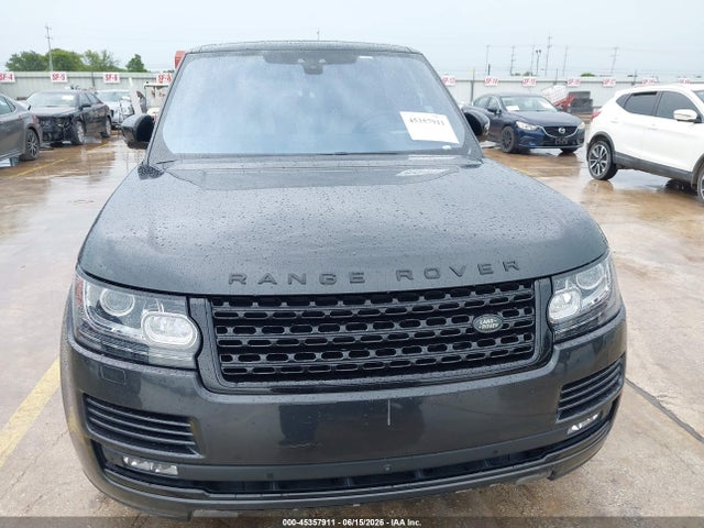 45357911 :رقم المزاد ، SALGS2FE2HA354091 vin ، 2017 Land Rover Range Rover 5.0l V8 Supercharged مزاد بيع