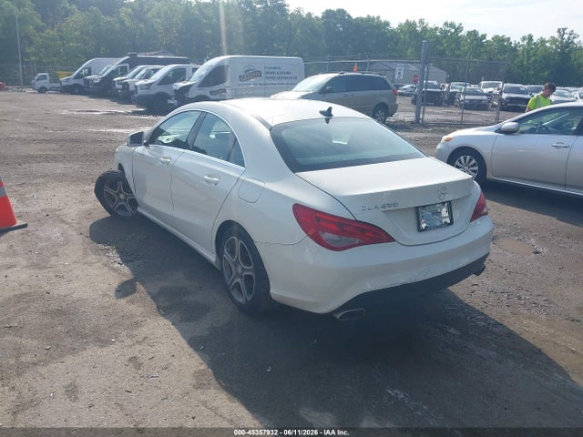 Aukcja sprzedaży 2014 Mercedes-benz Cla 250, vin: WDDSJ4EBXEN048418, numer aukcji: 45357932