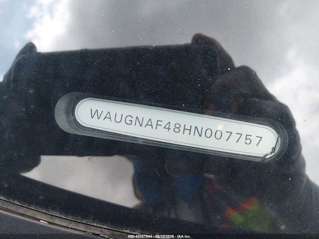 45357944 :رقم المزاد ، WAUGNAF48HN007757 vin ، 2017 Audi A4 2.0t Premium مزاد بيع