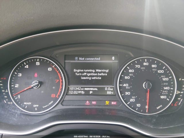 45357944 :رقم المزاد ، WAUGNAF48HN007757 vin ، 2017 Audi A4 2.0t Premium مزاد بيع