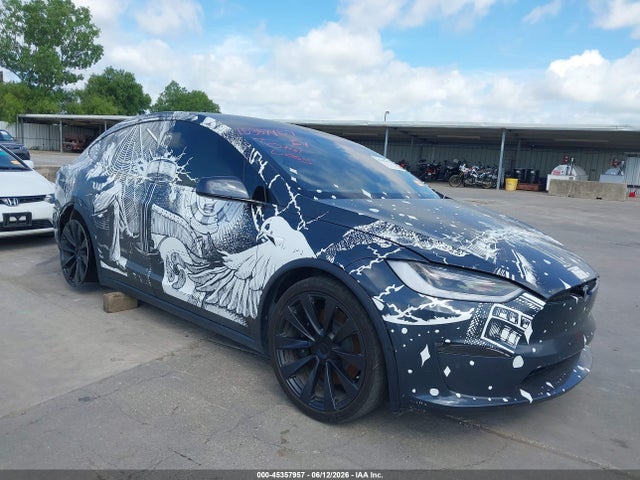 Продажа на аукционе авто 2022 Tesla Model X Dual Motor All-wheel Drive, vin: 7SAXCAE50NF357366, номер лота: 45357957