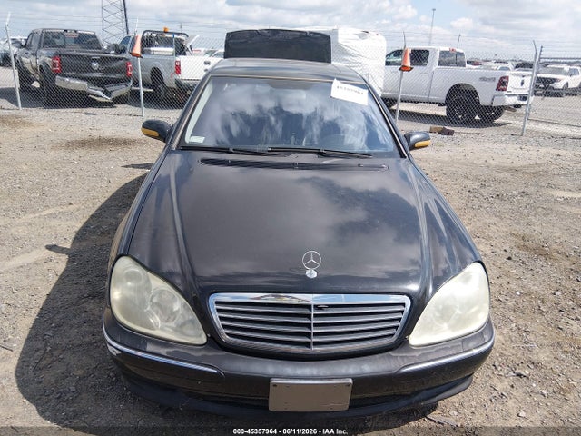 Aukcja sprzedaży 2001 Mercedes-benz S 500, vin: WDBNG75JX1A218565, numer aukcji: 45357964