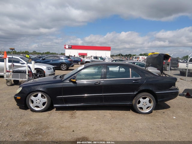 Aukcja sprzedaży 2001 Mercedes-benz S 500, vin: WDBNG75JX1A218565, numer aukcji: 45357964