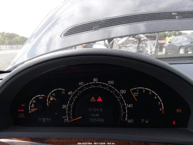 Aukcja sprzedaży 2001 Mercedes-benz S 500, vin: WDBNG75JX1A218565, numer aukcji: 45357964