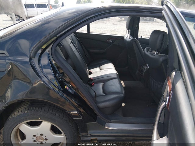 Aukcja sprzedaży 2001 Mercedes-benz S 500, vin: WDBNG75JX1A218565, numer aukcji: 45357964