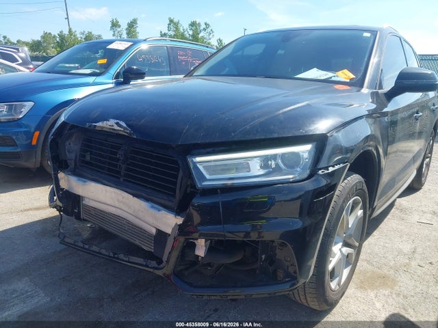 2018 Audi Q5 2.0t Premium მანქანა იყიდება აუქციონზე, vin: WA1ANAFY2J2009095, აუქციონის ნომერი: 45358009
