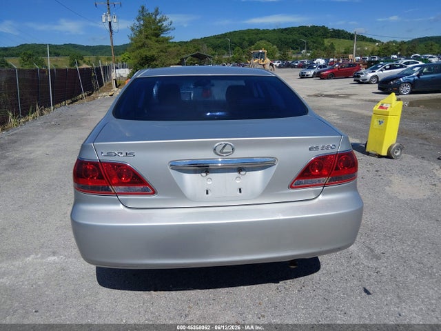 2005 Lexus Es 330 მანქანა იყიდება აუქციონზე, vin: JTHBA30G155077604, აუქციონის ნომერი: 45358062
