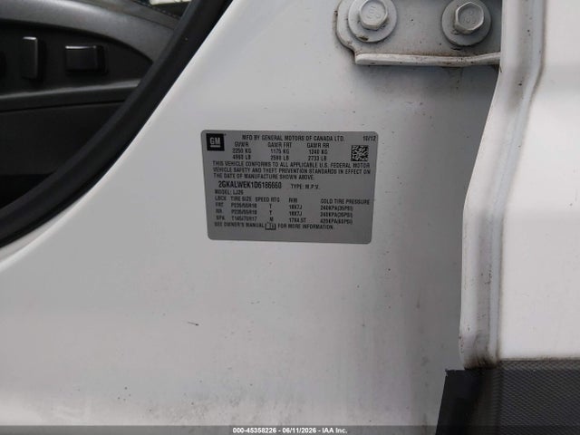 Aukcja sprzedaży 2013 Gmc Terrain Slt-2, vin: 2GKALWEK1D6186660, numer aukcji: 45358226