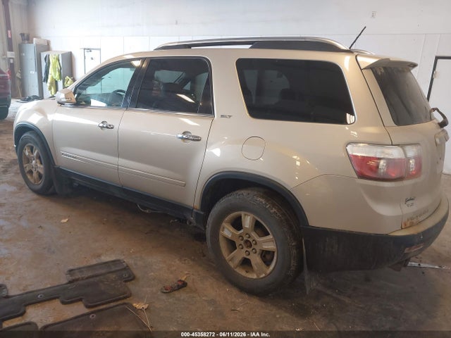 2008 Gmc Acadia Slt-2 მანქანა იყიდება აუქციონზე, vin: 1GKEV33738J283361, აუქციონის ნომერი: 45358272