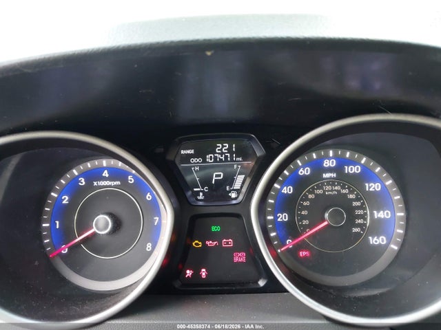 Aukcja sprzedaży 2013 Hyundai Elantra Gs, vin: KMHDH6AE0DU002297, numer aukcji: 45358374