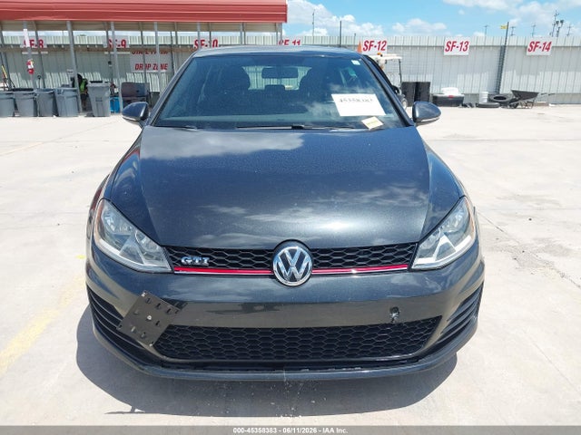 2017 Volkswagen Golf Gti S 4-door მანქანა იყიდება აუქციონზე, vin: 3VW5T7AU5HM010861, აუქციონის ნომერი: 45358383