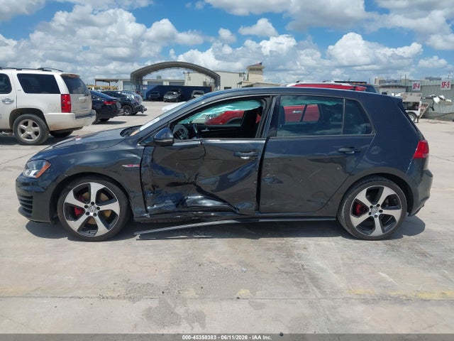 2017 Volkswagen Golf Gti S 4-door მანქანა იყიდება აუქციონზე, vin: 3VW5T7AU5HM010861, აუქციონის ნომერი: 45358383