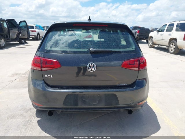 2017 Volkswagen Golf Gti S 4-door მანქანა იყიდება აუქციონზე, vin: 3VW5T7AU5HM010861, აუქციონის ნომერი: 45358383