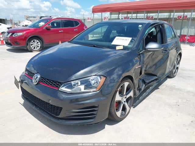 2017 Volkswagen Golf Gti S 4-door მანქანა იყიდება აუქციონზე, vin: 3VW5T7AU5HM010861, აუქციონის ნომერი: 45358383