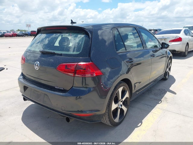 2017 Volkswagen Golf Gti S 4-door მანქანა იყიდება აუქციონზე, vin: 3VW5T7AU5HM010861, აუქციონის ნომერი: 45358383