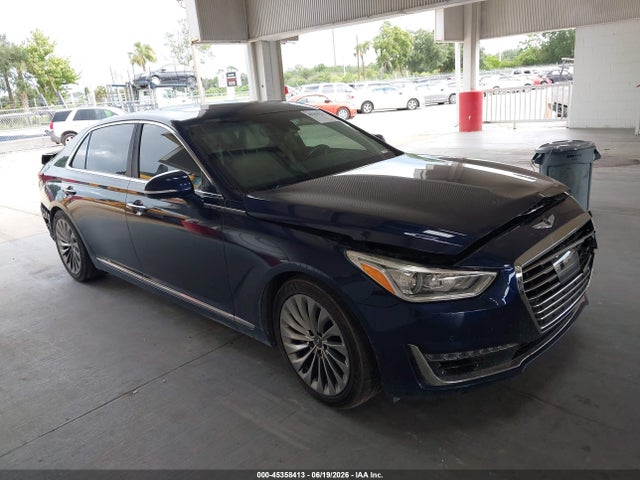 Auction sale of the 2019 Genesis G90 3.3t Premium, vin: KMTF34JA6KU053511, lot number: 45358413