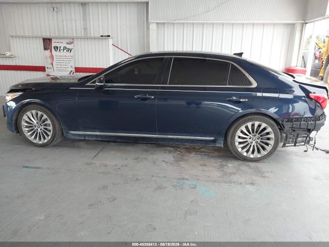 2019 Genesis G90 3.3t Premium მანქანა იყიდება აუქციონზე, vin: KMTF34JA6KU053511, აუქციონის ნომერი: 45358413