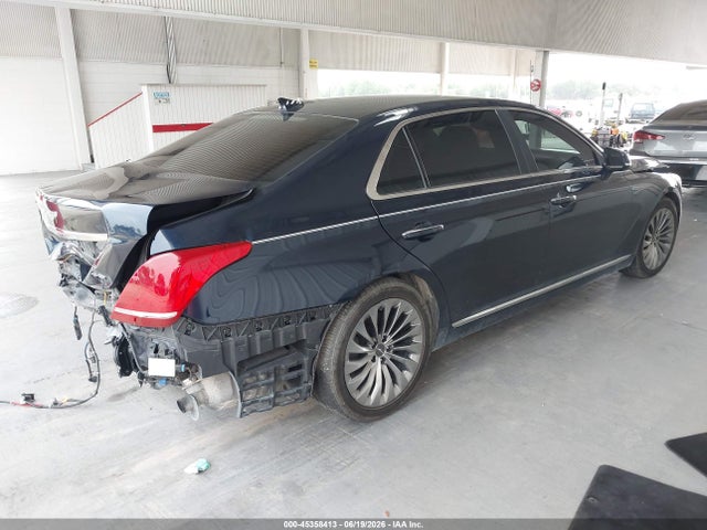 2019 Genesis G90 3.3t Premium მანქანა იყიდება აუქციონზე, vin: KMTF34JA6KU053511, აუქციონის ნომერი: 45358413