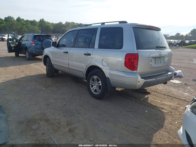 2005 Honda Pilot Ex-l მანქანა იყიდება აუქციონზე, vin: 5FNYF18505B028638, აუქციონის ნომერი: 45358417