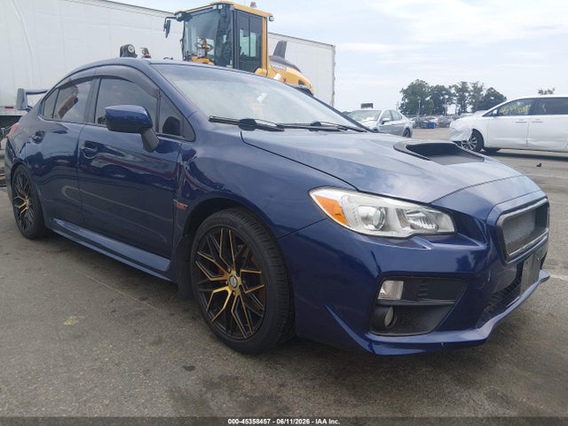 2016 Subaru Wrx Premium მანქანა იყიდება აუქციონზე, vin: JF1VA1E60G8826628, აუქციონის ნომერი: 45358457