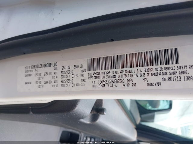 Aukcja sprzedaży 2011 Jeep Liberty Sport, vin: 1J4PN2GK7BW588508, numer aukcji: 45358492