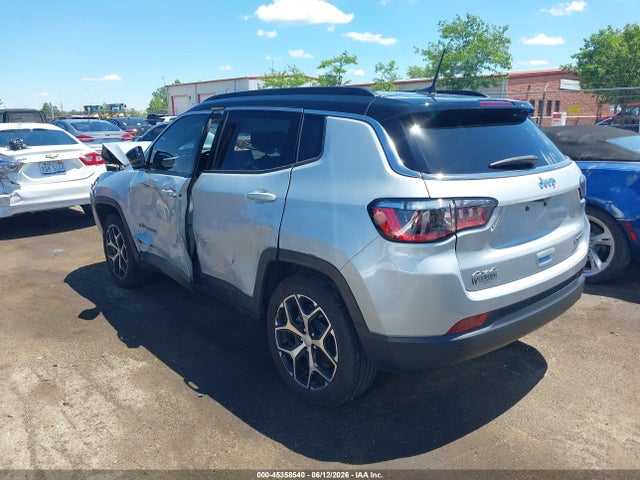 2024 Jeep Compass Limited 4x4 მანქანა იყიდება აუქციონზე, vin: 3C4NJDCN0RT157335, აუქციონის ნომერი: 45358540