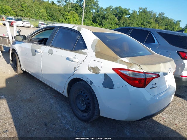 2014 Toyota Corolla Le მანქანა იყიდება აუქციონზე, vin: 5YFBURHE8EP147763, აუქციონის ნომერი: 45358552