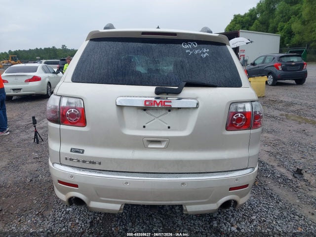 Продаж на аукціоні авто 2011 Gmc Acadia Denali, vin: 1GKKRTEDXBJ368778, номер лоту: 45358627