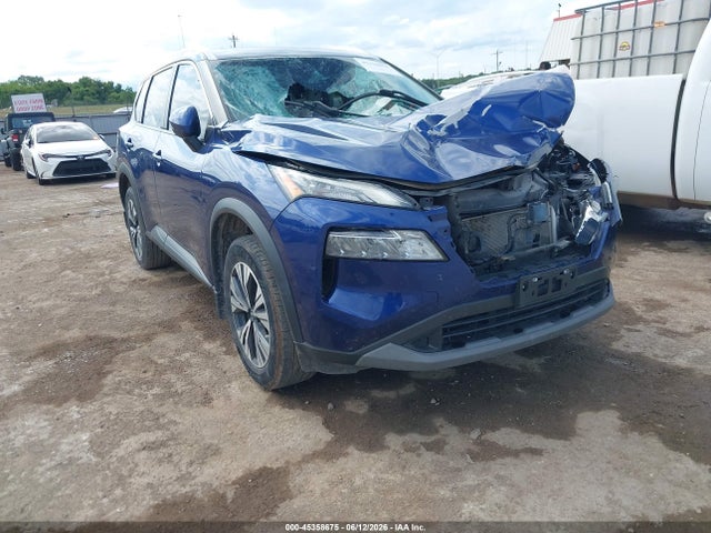 2022 Nissan Rogue Sv Fwd მანქანა იყიდება აუქციონზე, vin: 5N1BT3BA6NC707936, აუქციონის ნომერი: 45358675