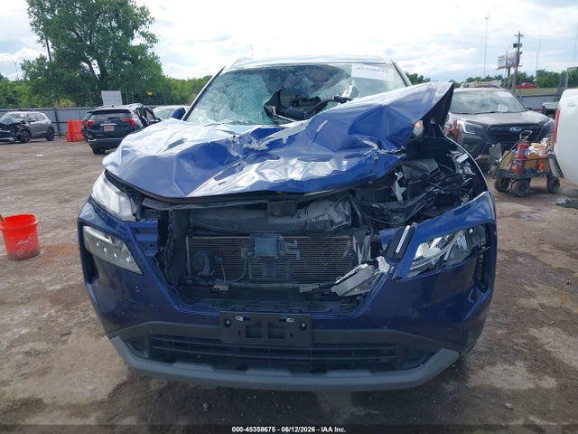 2022 Nissan Rogue Sv Fwd მანქანა იყიდება აუქციონზე, vin: 5N1BT3BA6NC707936, აუქციონის ნომერი: 45358675
