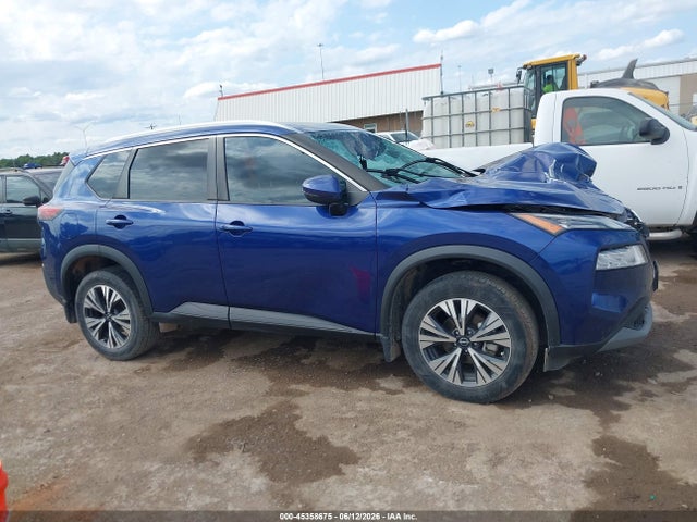 2022 Nissan Rogue Sv Fwd მანქანა იყიდება აუქციონზე, vin: 5N1BT3BA6NC707936, აუქციონის ნომერი: 45358675