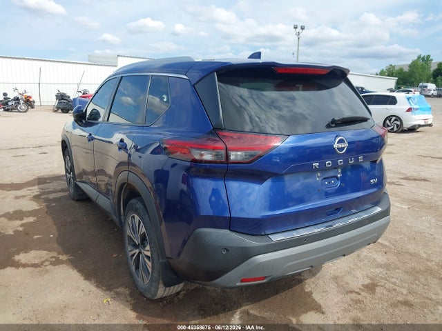 2022 Nissan Rogue Sv Fwd მანქანა იყიდება აუქციონზე, vin: 5N1BT3BA6NC707936, აუქციონის ნომერი: 45358675