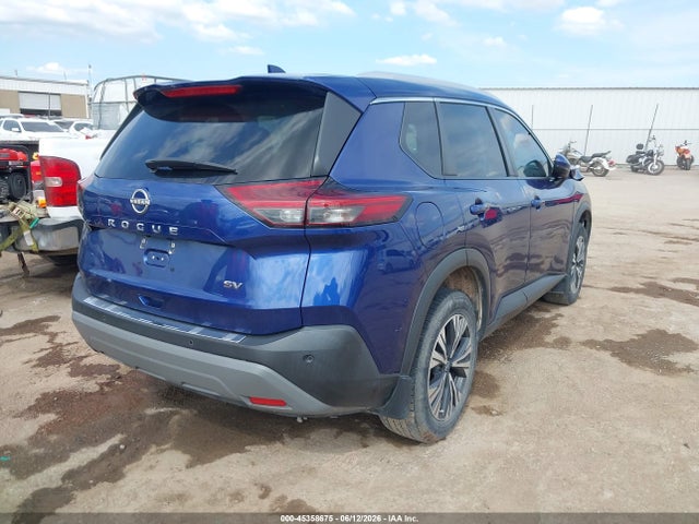 2022 Nissan Rogue Sv Fwd მანქანა იყიდება აუქციონზე, vin: 5N1BT3BA6NC707936, აუქციონის ნომერი: 45358675