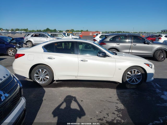 Продаж на аукціоні авто 2017 Infiniti Q50 3.0t Premium, vin: JN1EV7AP4HM740721, номер лоту: 45358733
