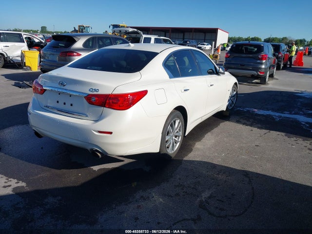Продаж на аукціоні авто 2017 Infiniti Q50 3.0t Premium, vin: JN1EV7AP4HM740721, номер лоту: 45358733