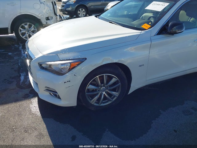Продаж на аукціоні авто 2017 Infiniti Q50 3.0t Premium, vin: JN1EV7AP4HM740721, номер лоту: 45358733